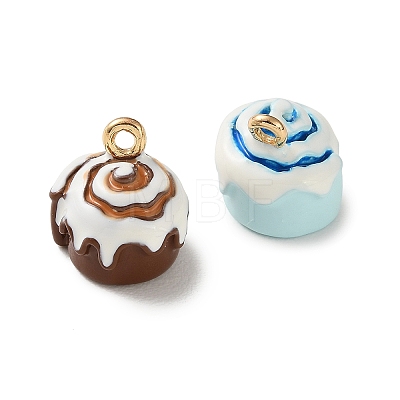 Alloy Enamel Pendants FIND-Z117-17G-1