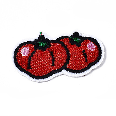 Computerized Embroidery Cloth Iron On/Sew On Patches AJEW-T005-06-1