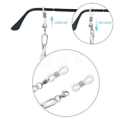 ARRICRAFT Eyeglasses Chains AJEW-AR0001-08P-1