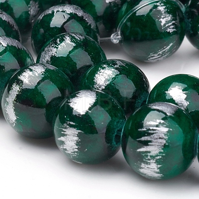 Natural Jade Beads Strands G-G833-10mm-07-1