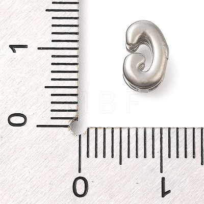 304 Stainless Steel Slide Charms STAS-B075-37P-G-1