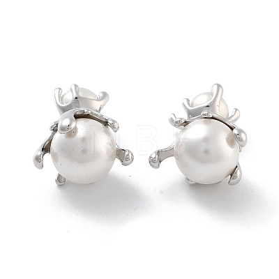 304 Stainless Steel Stud Earrings EJEW-K281-05P-1