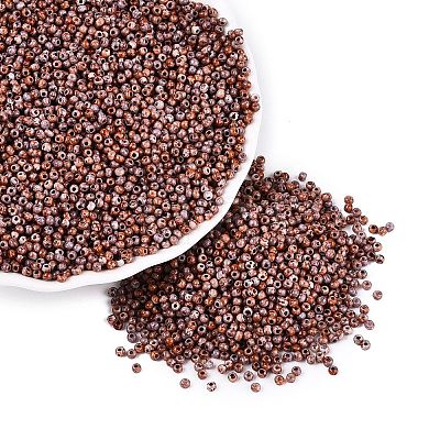 Picasso Glass Seed Beads GL-N001-01A-10-1