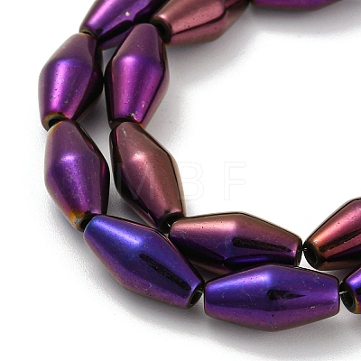 Electroplated Synthetic Non-magnetic Hematite Beads Strands G-Z032-B02-02A-1