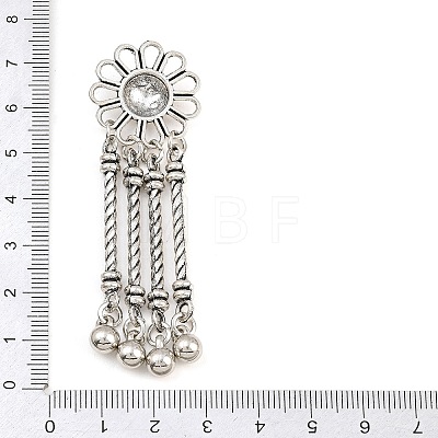 Tibetan Style Alloy Big Pendants AL-CBAAECB-02AS-H-1