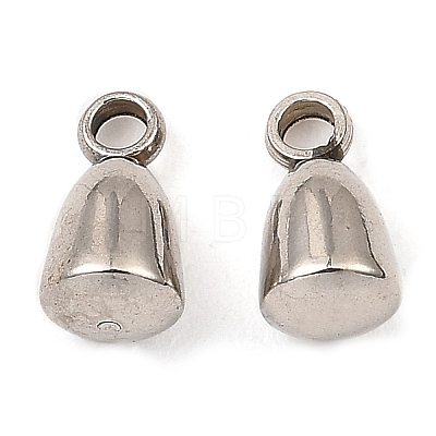 201 Stainless Steel Tail Chain Drop Charms STAS-D061-04C-P-1