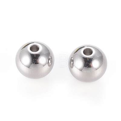 Non-Tarnish Stainless Steel Beads LS-X-STAS-R033-8mm-1
