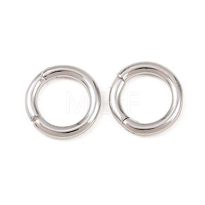 Brass Twister Clasp KK-Z146-04P-01-1