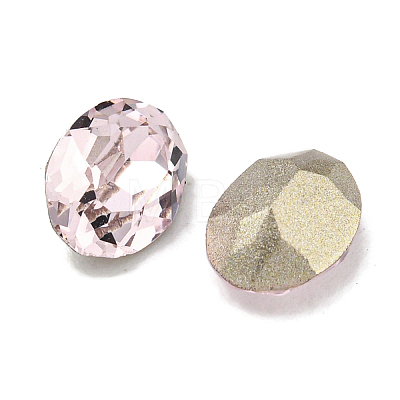 Glass Rhinestone Cabochons RGLA-L029-17A-223-1