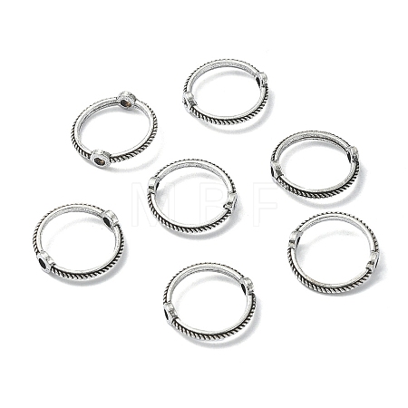 Tibetan Style Zinc Alloy Bead Frames FIND-YW0004-43C-1