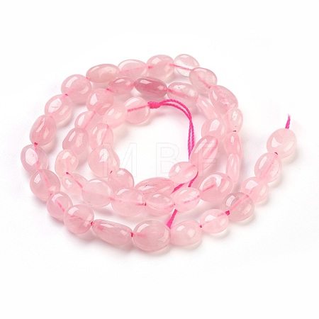 Natural Rose Quartz Beads Strands G-F575-18C-1