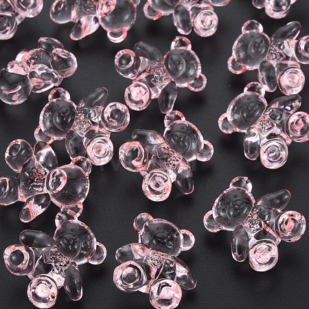 Transparent Acrylic Beads MACR-S373-71-B07-1