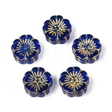 Transparent Glass Beads GLAA-N055-01G-1