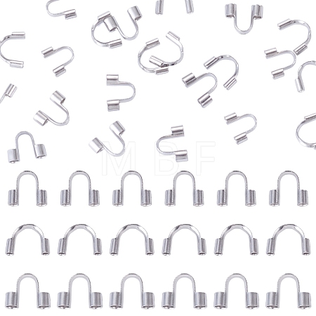 150Pcs 3 Styles 304 Surgical Stainless Steel Wire Guardian and Protectors STAS-TA0006-36P-1