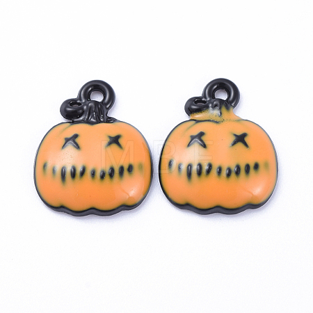 Alloy Enamel Charms ENAM-D040-B03-1