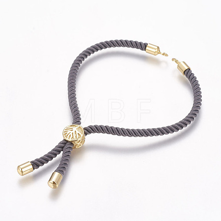 Nylon Cord Bracelet Making X-MAK-P005-04G-1