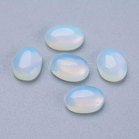 Opalite Cabochons X-G-F541-02-6x8mm-1