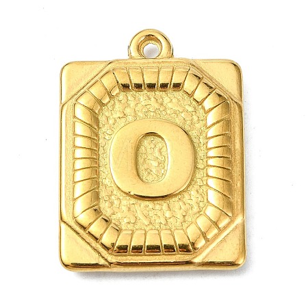 Ion Plating(IP) 304 Stainless Steel Pendants STAS-U033-01G-O-1