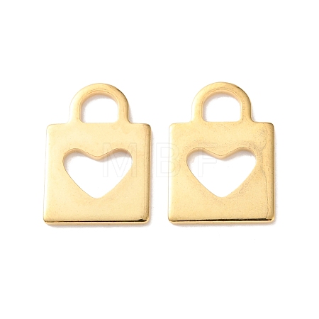 303 Stainless Steel Pendants STAS-E528-01G-1