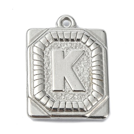 Anti-Tarnish 304 Stainless Steel Pendants STAS-U033-01P-K-1