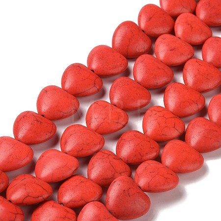 Synthetic Howlite Beads TURQ-17X18-118-1
