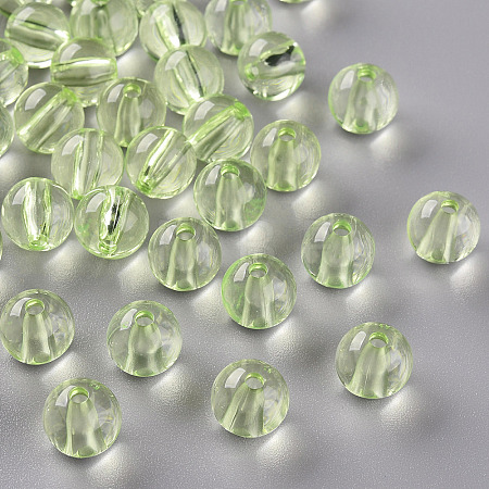 Transparent Acrylic Beads MACR-S370-A10mm-728-1