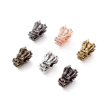 Tibetan Style Alloy Beads PALLOY-F257-03-1