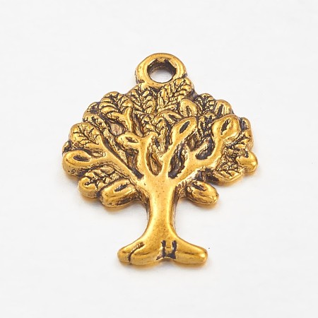 Tibetan Style Alloy Pendants X-GLF10394Y-NF-1