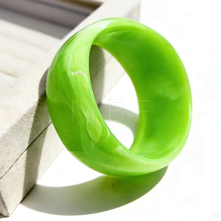 Two Tone Acrylic Bangles BJEW-F538-02A-1