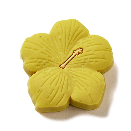 Cherry Blossom Silicone Focal Beads SIL-B069-02B-1