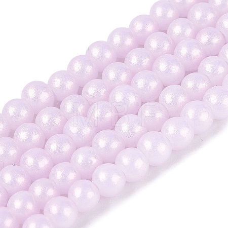Baking Paint Glass Pearl Beads Strands LS-DGLA-ZX001-05B-13-1