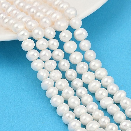 Natural Cultured Freshwater Pearl Beads Strands PEAR-I007-07X-02A-1