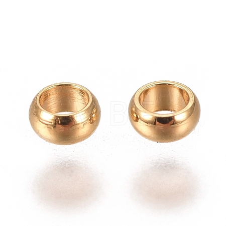 201 Stainless Steel Spacer Beads STAS-I137-01C-G-1