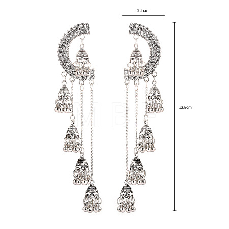 Alloy Stud Earrings FS-WG6639D-05-1