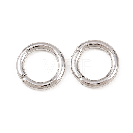 Brass Twister Clasp KK-Z146-04P-01-1