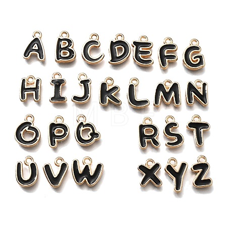 Alloy Enamel Charms ENAM-K075-05KCG-02-1