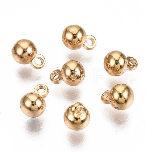 Long-Lasting Plated Brass Charms X-KK-K193-A-035G-NF-1