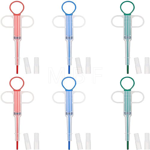 Plastic Pet Medicine Feeding Syringe AJEW-GA0002-05-1