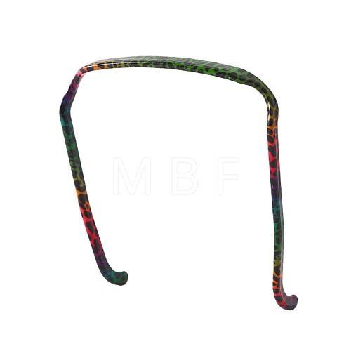 Resin Hair Bands PW-WG76178-06-1