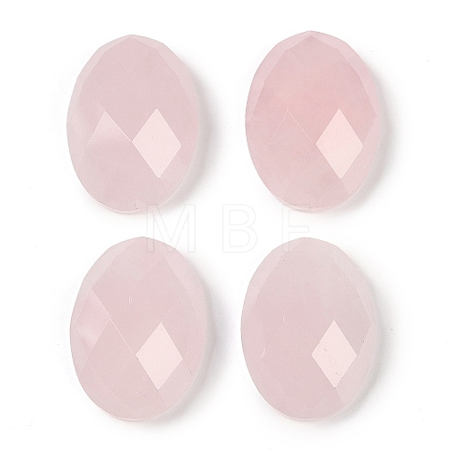 Natural Rose Quartz Cabochons G-G760-A13-1