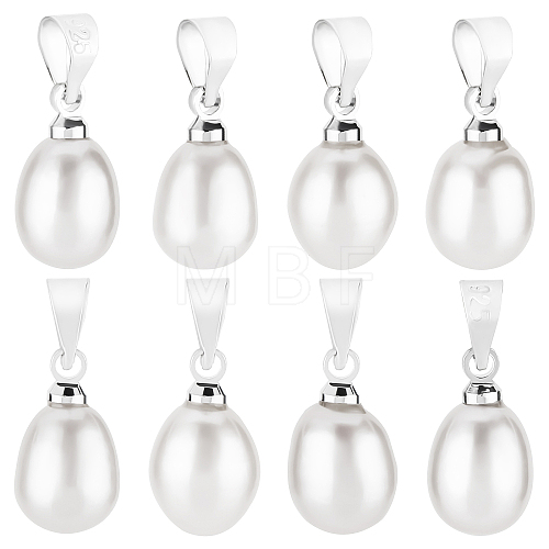10Pcs Natural Freshwater Pearl Charms FIND-BBC0001-41B-1