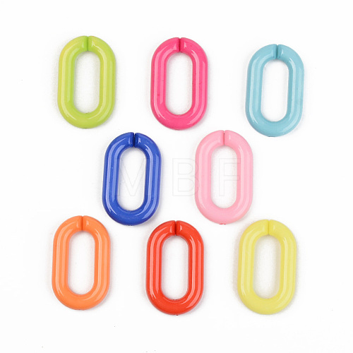 Opaque Acrylic Linking Rings OACR-T024-02-G-1