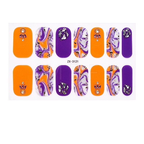 Full Cover Nail Stickers MRMJ-T078-ZX-3121-1