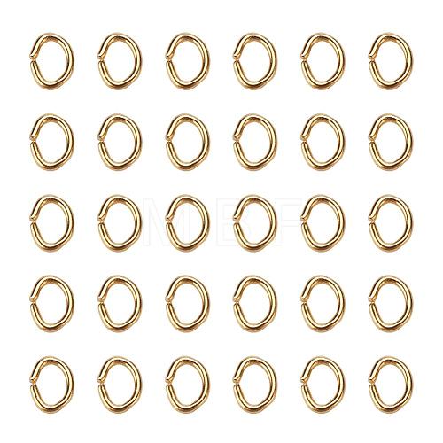 Brass Jump Rings KK-YW0001-26G-1