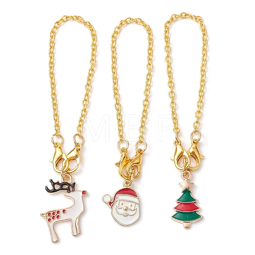 Christmas Alloy Enamel Cup Charms HJEW-JM02301-1