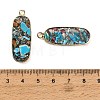 Dyed Synthetic Imperial Jasper Pendants GG-CBAA20A-05G-02-3