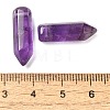 Natural Amethyst Pointed Pendants G-C158-05D-3