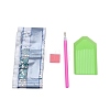 DIY Diamond Painting Stickers Kits For Plastic Mirror Making DIY-F059-36-4