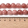 Natural White Jade Beads Strands G-H348-10mm-09-5