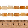 Natural Yellow Hematoid Quartz/Golden Healer Quartz Beads Strands GG-CBA5B6F-F01-01-4